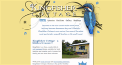 Desktop Screenshot of kingfishercottage.biz