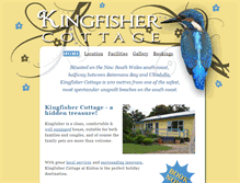Tablet Screenshot of kingfishercottage.biz